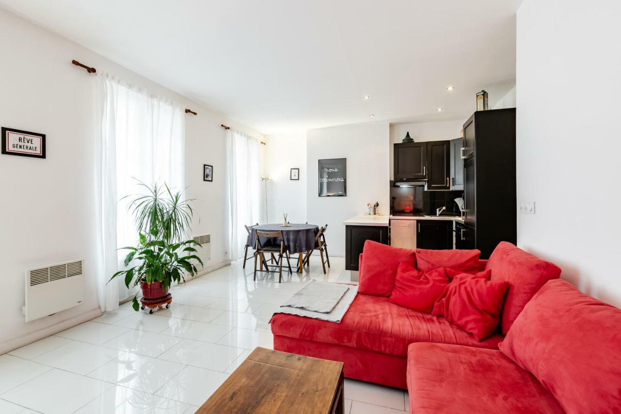 La Joliette- Spacieux Et Lumineux, 4 Couchages Marseilles Buitenkant foto